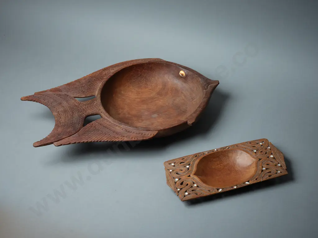 Two Trobriand Island Bowls Image 1++