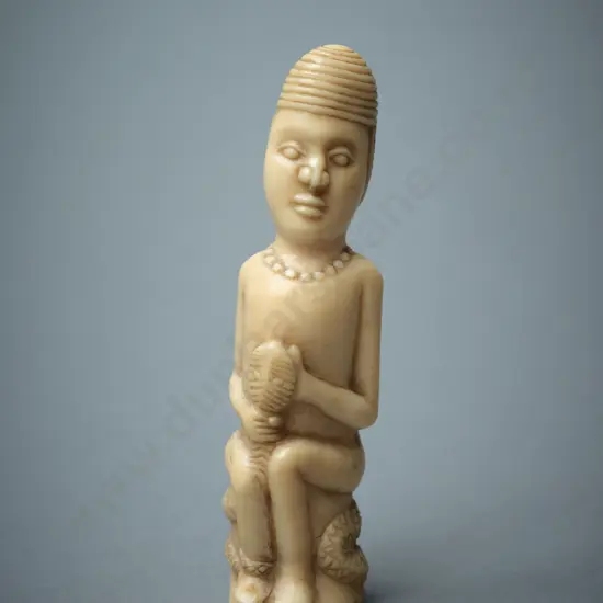 An African Ivory Congo figure