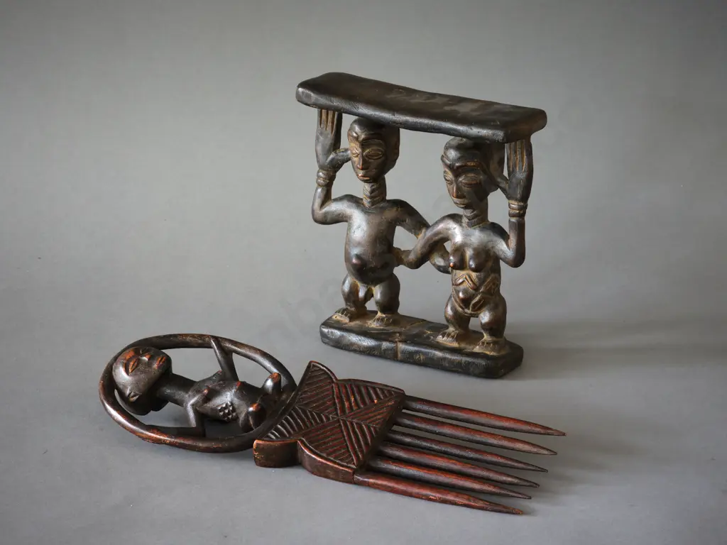 An African Neck Rest Image 1++