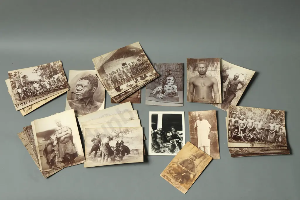 A Collection of Black and White African Photographic Prints Image 1++