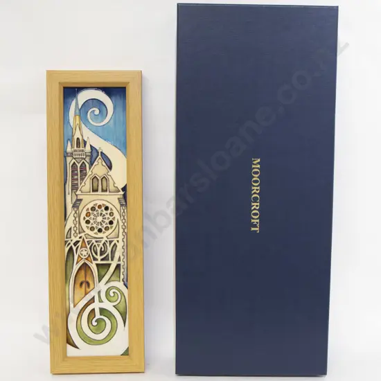 Moorcroft "Christchurch" Plaque Ltd Ed 12/30
