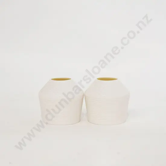 Two Sarah Backler Small Vases