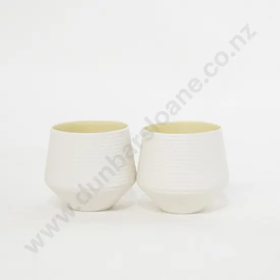 Two Sarah Backler Small Vases