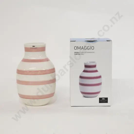 Kahler "Omaggio" Set of Three Mini Vases