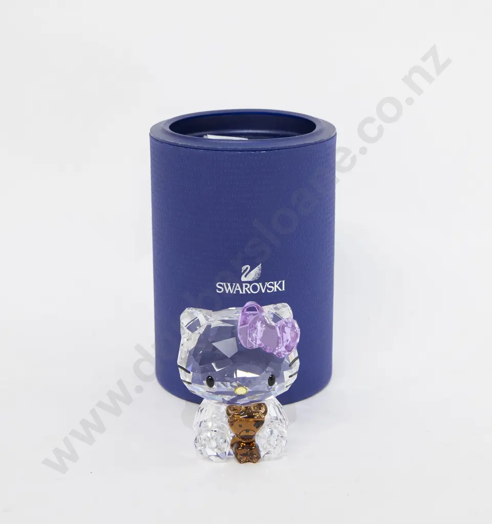 Swarovski Hello Kitty with Bear Ornament Image 1++