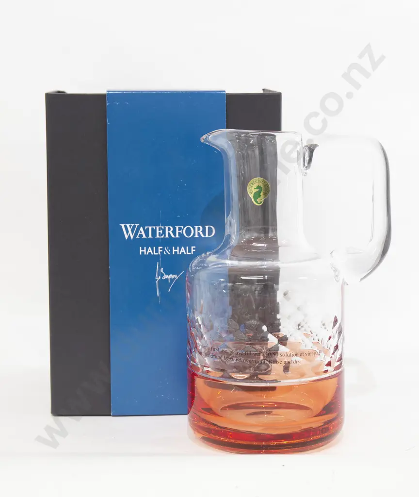 Waterford Half & Half Jug Ginger Image 1++