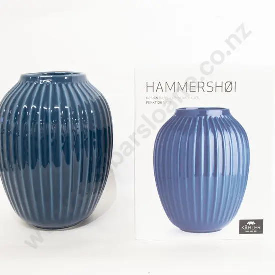 Kahler Large "Hammershoi" Mint Coloured Vase