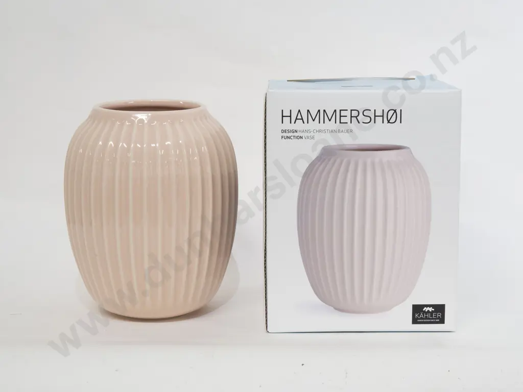 Kahler "Hammershoi" Medium Rose Vase Image 1++