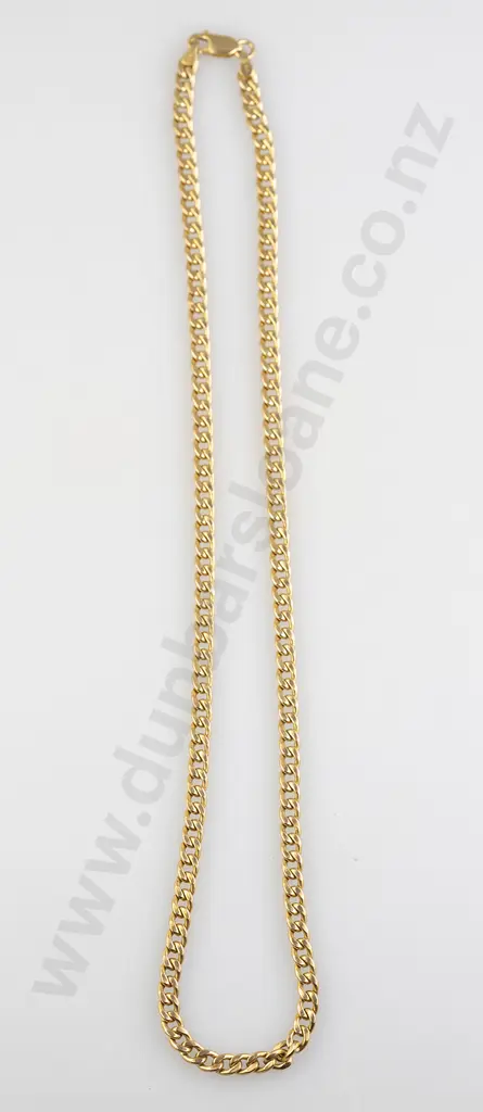 9ct Curb Link Neck Chain Image 1++