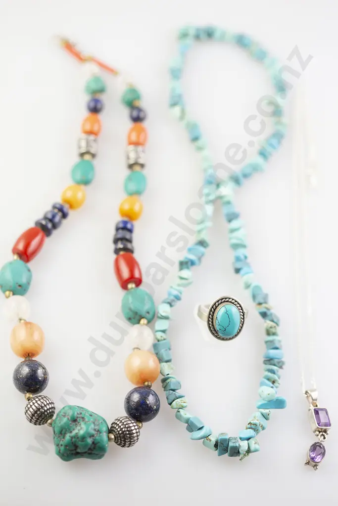 Two Bead Necklaces Image 1++
