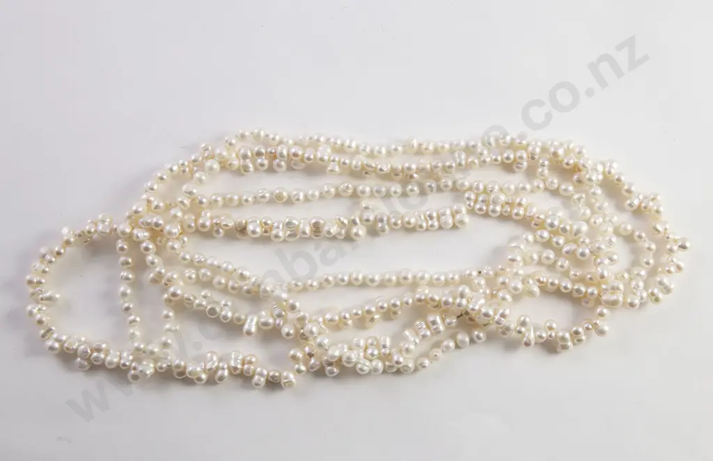 Two Opera Length Fresh Water Pearl Necklaces Image 1++