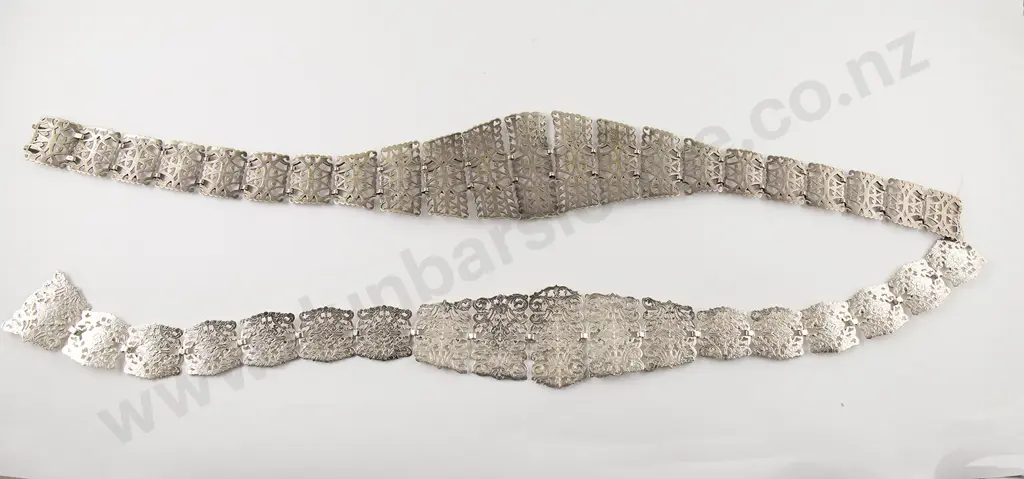 Two Edwardian S/Plate Belts Image 1++