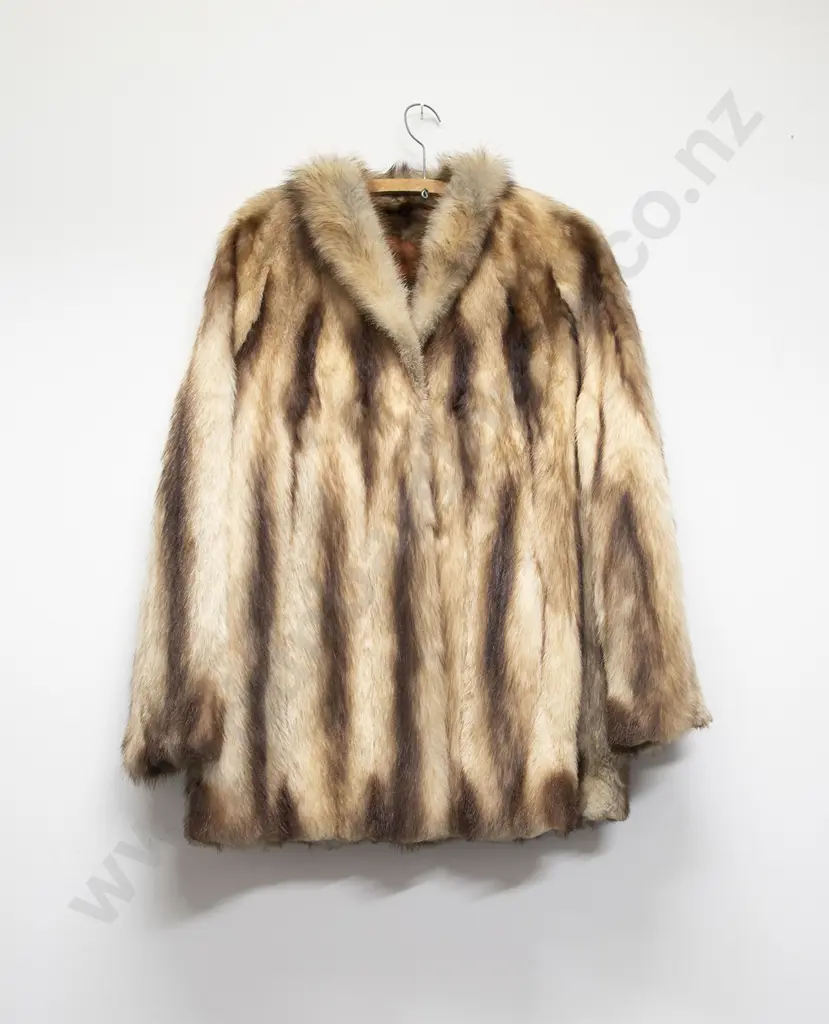 Vintage Red Fox Fur Jacket Image 1++