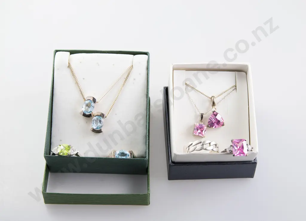 As New Silver & Crystal Jewellery Image 1++