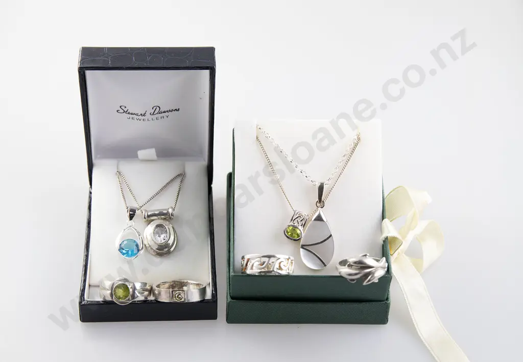 As New Silver & Crystal Jewellery Image 1++