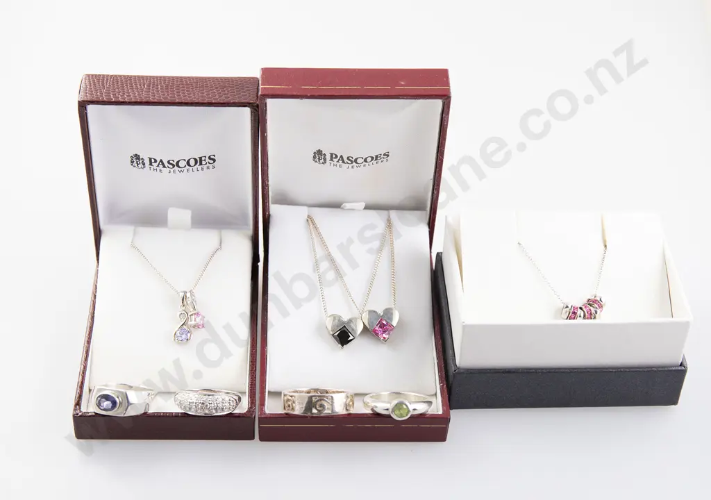 As New Silver & Crystal Jewellery Image 1++
