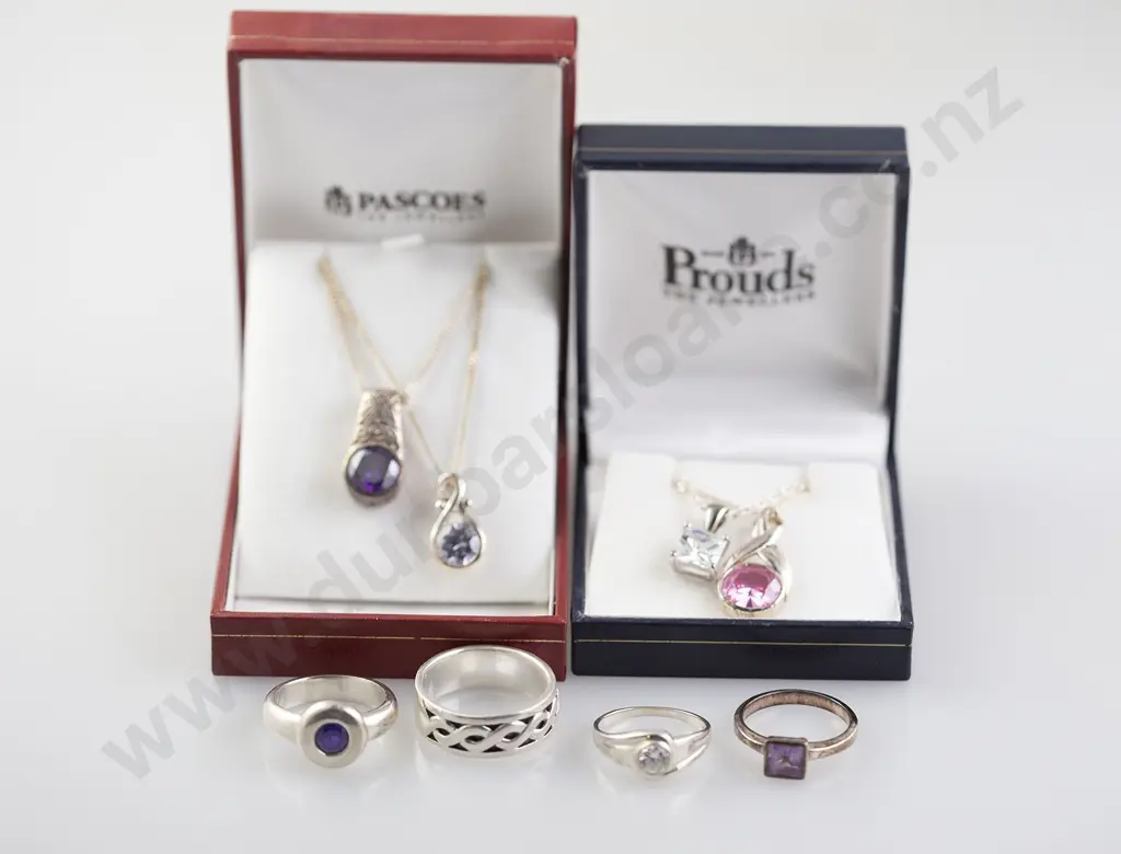 As New Silver & Crystal Jewellery Image 1++