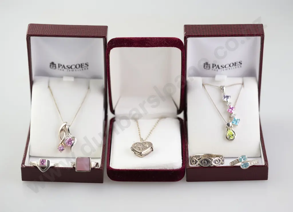 As New Silver & Crystal Jewellery Image 1++
