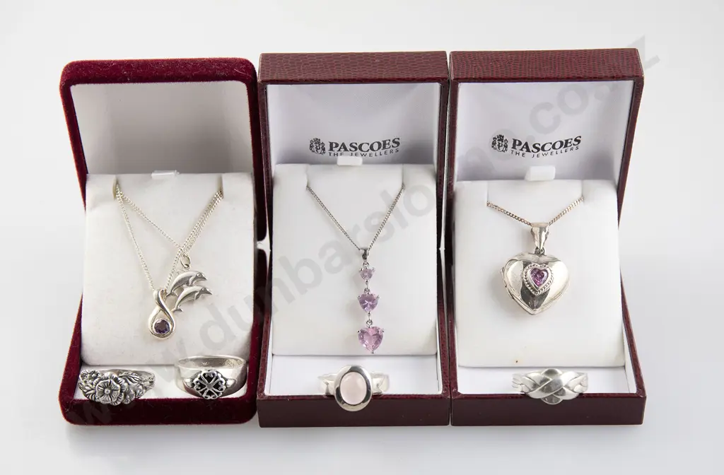 As New Silver & Crystal Jewellery Image 1++