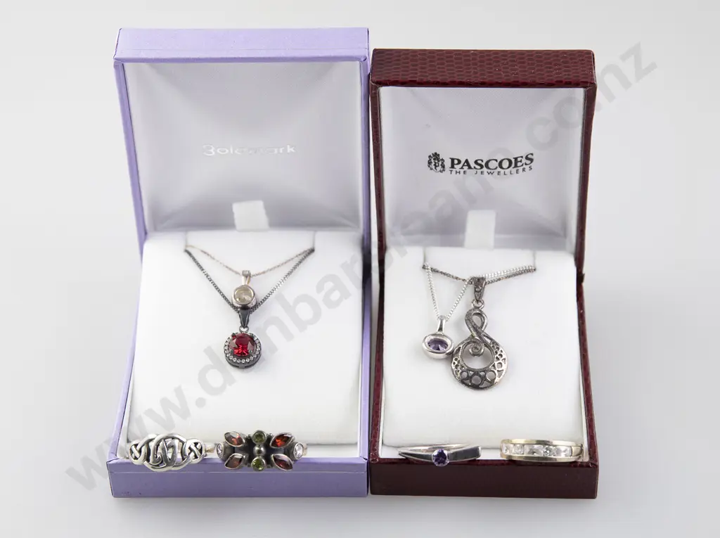 As New Silver & Crystal Jewellery Image 1++