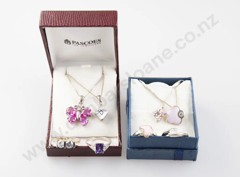 As New Silver & Crystal Jewellery Image 1++