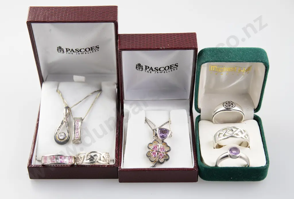 As New Silver & Crystal Jewellery Image 1++