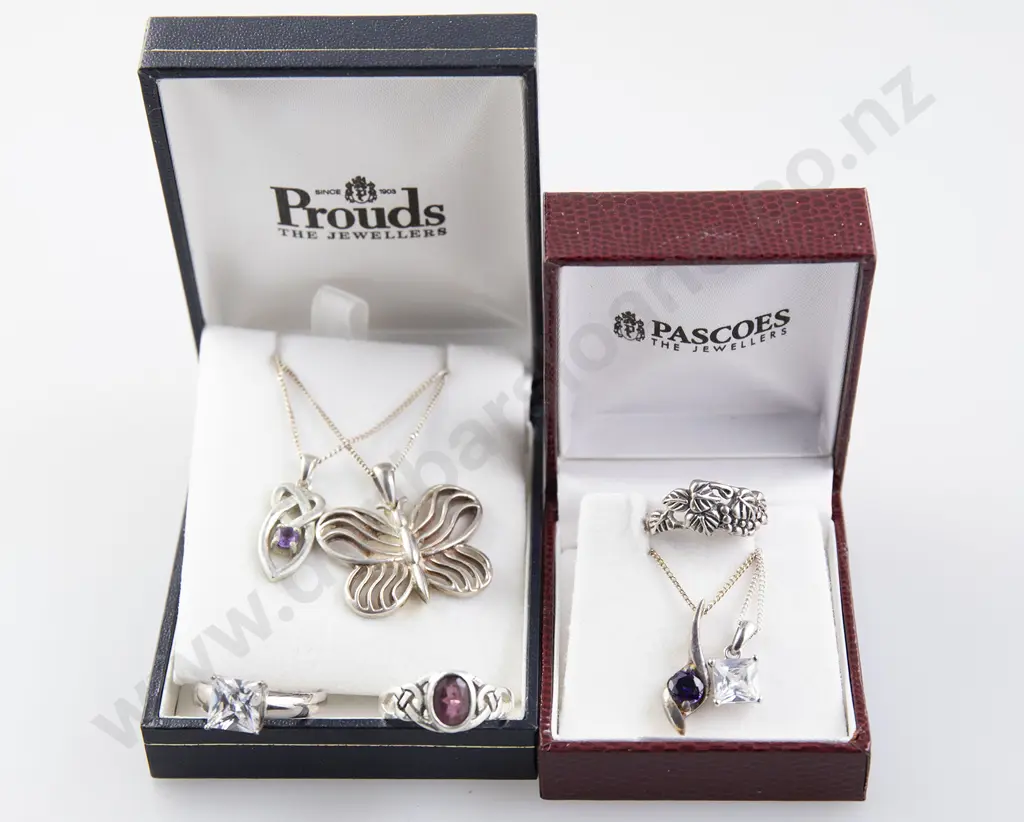 As New Silver & Crystal Jewellery Image 1++