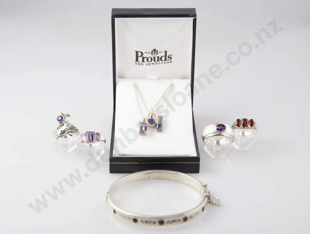 As New Silver & Crystal Jewellery Image 1++