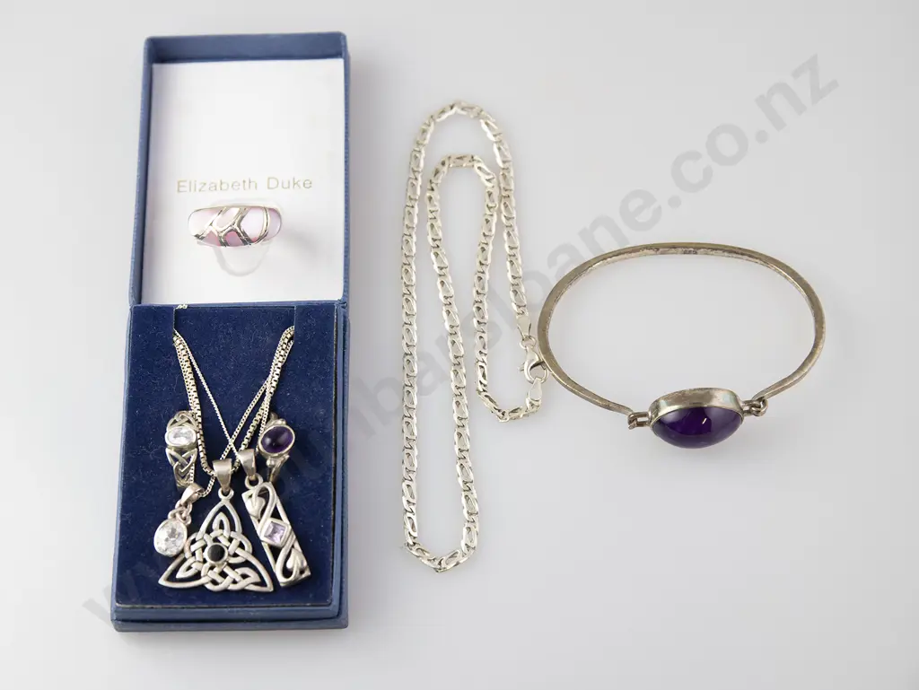 As New Silver & Crystal Jewellery Image 1++