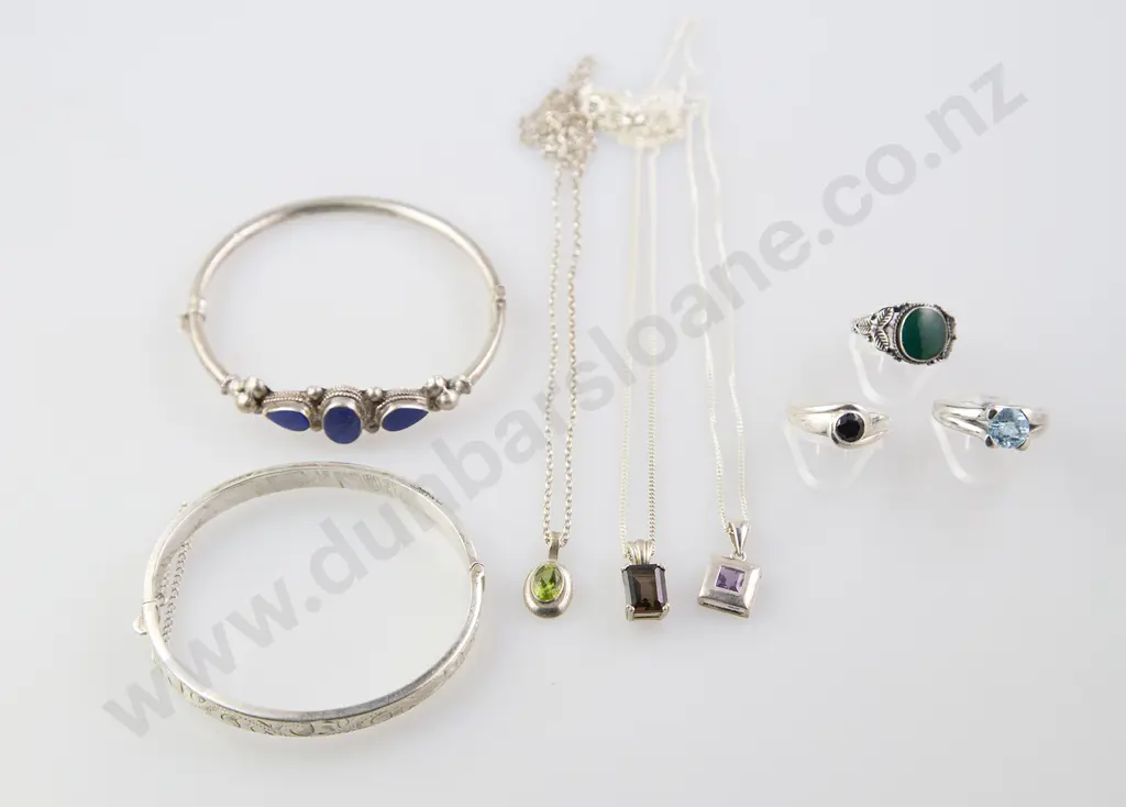 As New Silver & Crystal Jewellery Image 1++
