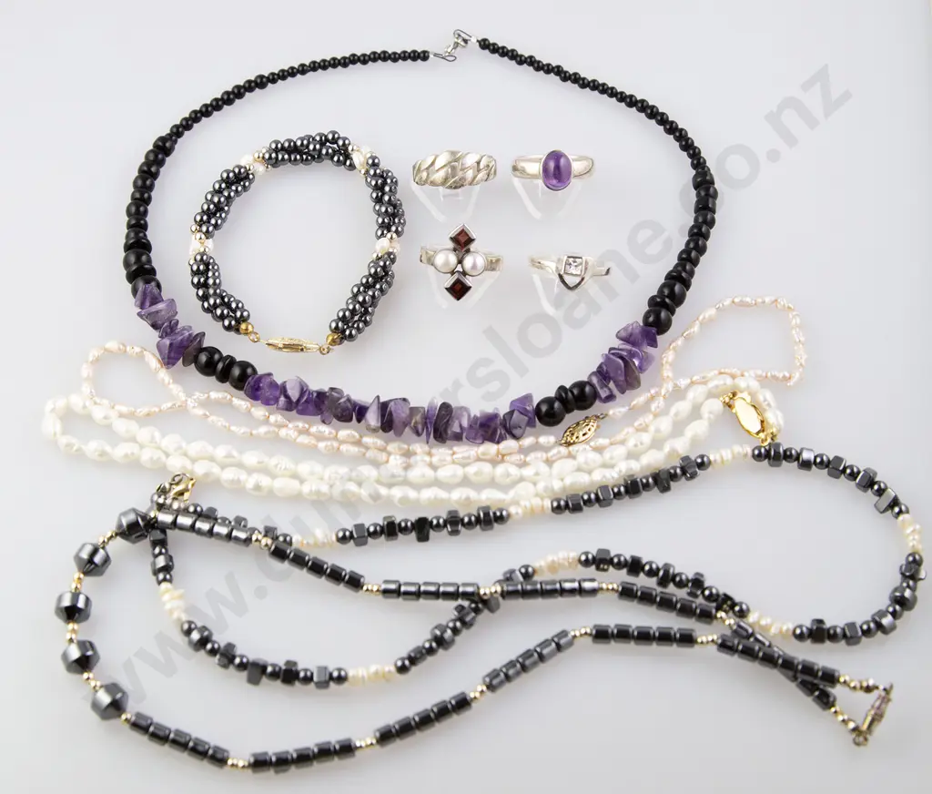 As New Silver & Crystal Jewellery Image 1++