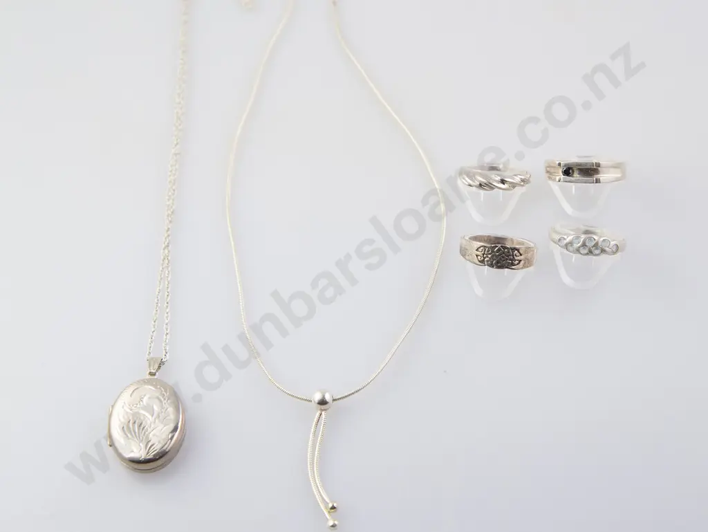 As New Silver & Crystal Jewellery Image 1++
