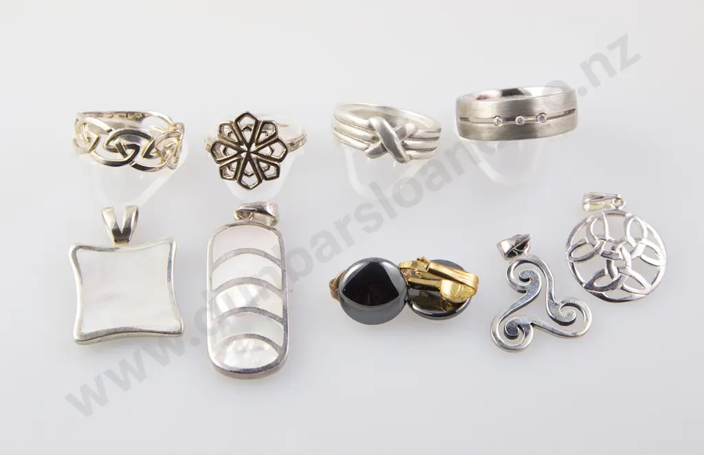 As New Silver & Crystal Jewellery Image 1++