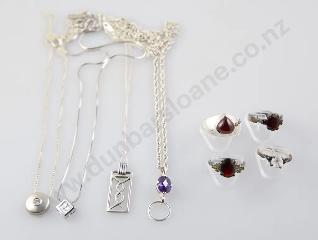 As New Silver & Crystal Jewellery Image 1++