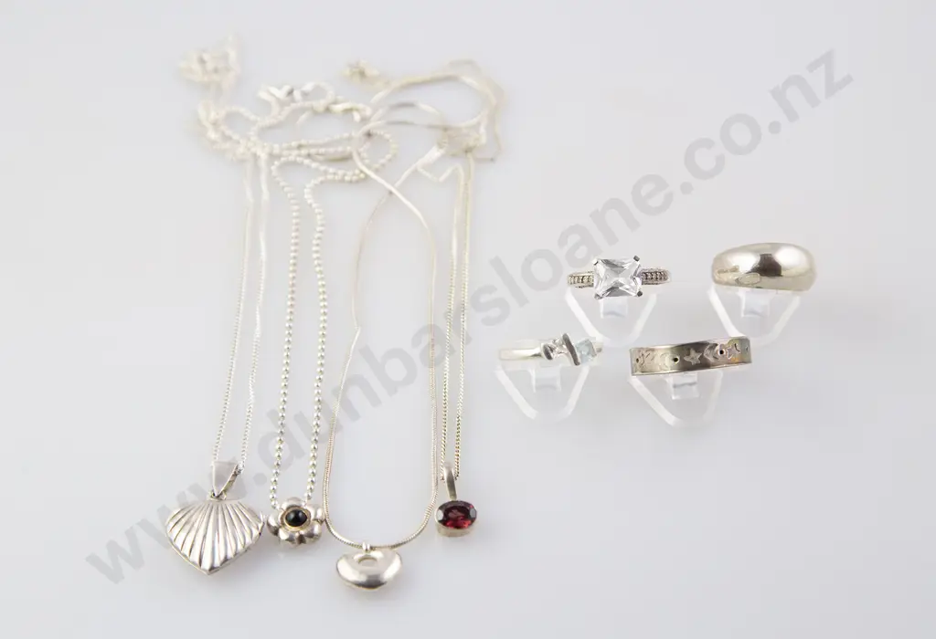 As New Silver & Crystal Jewellery Image 1++