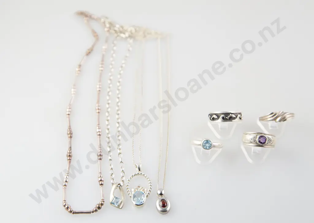 As New Silver & Crystal Jewellery Image 1++