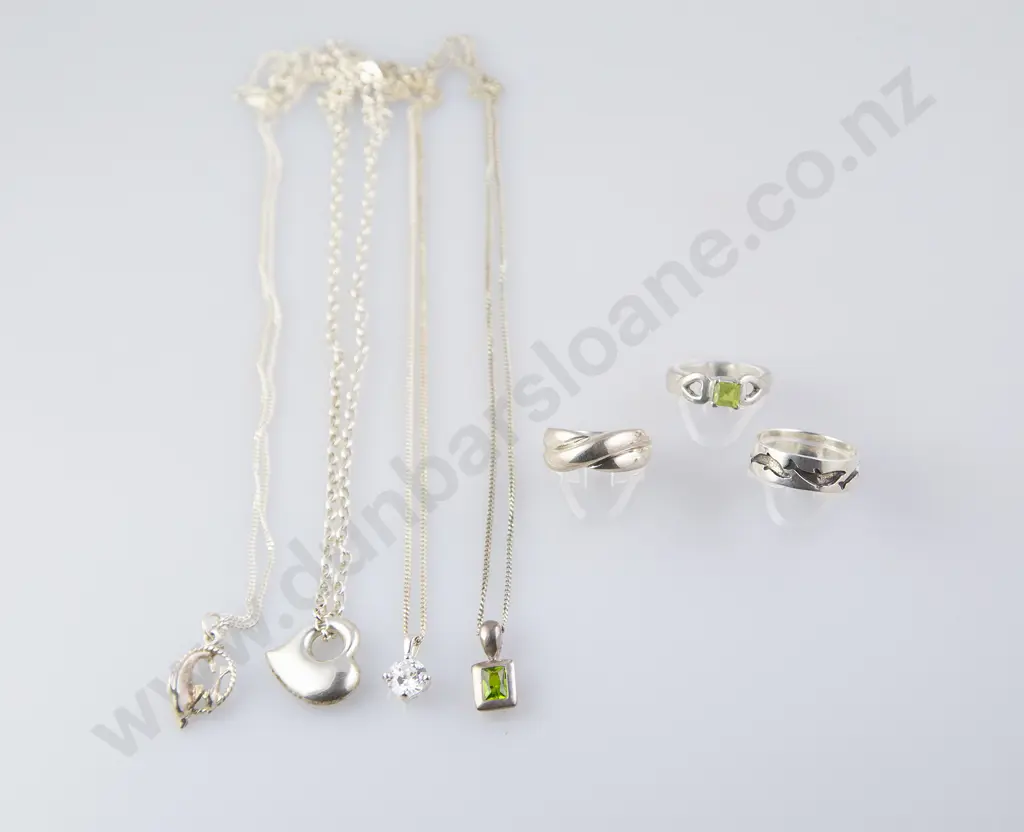 As New Silver & Crystal Jewellery Image 1++
