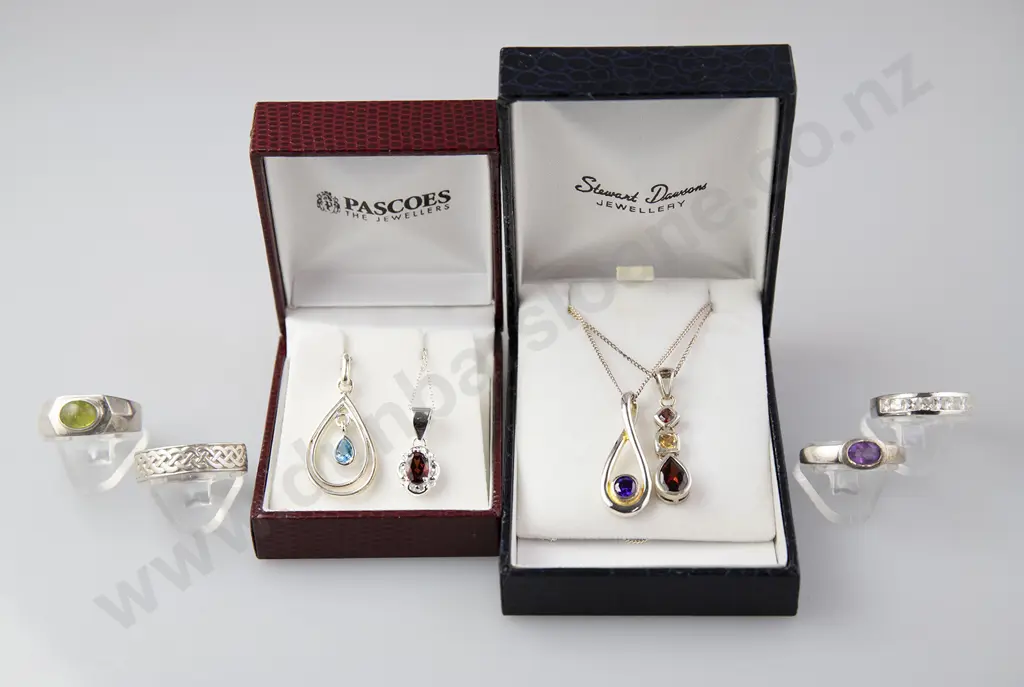As New Silver & Crystal Jewellery Image 1++