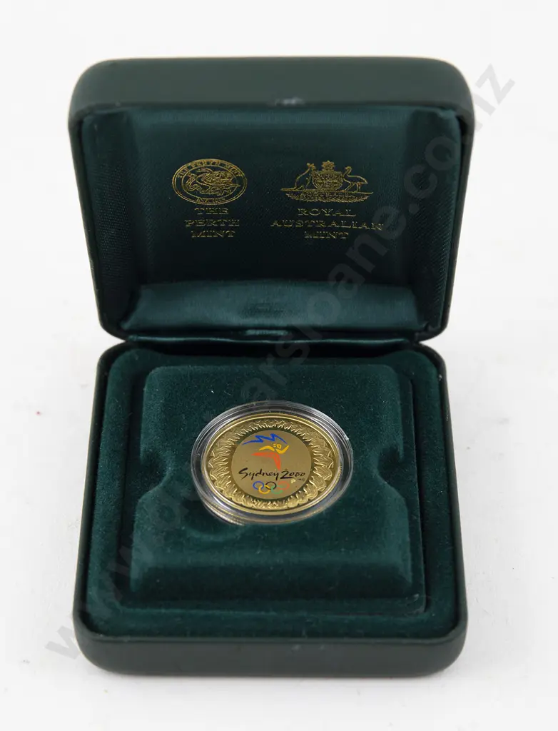 Sydney 2000 Olympic $100 Gold Coin Image 1++