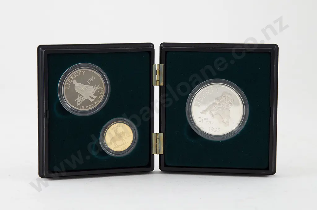 US 1995 Civil War Battlefield Commemorative Coins Image 1++