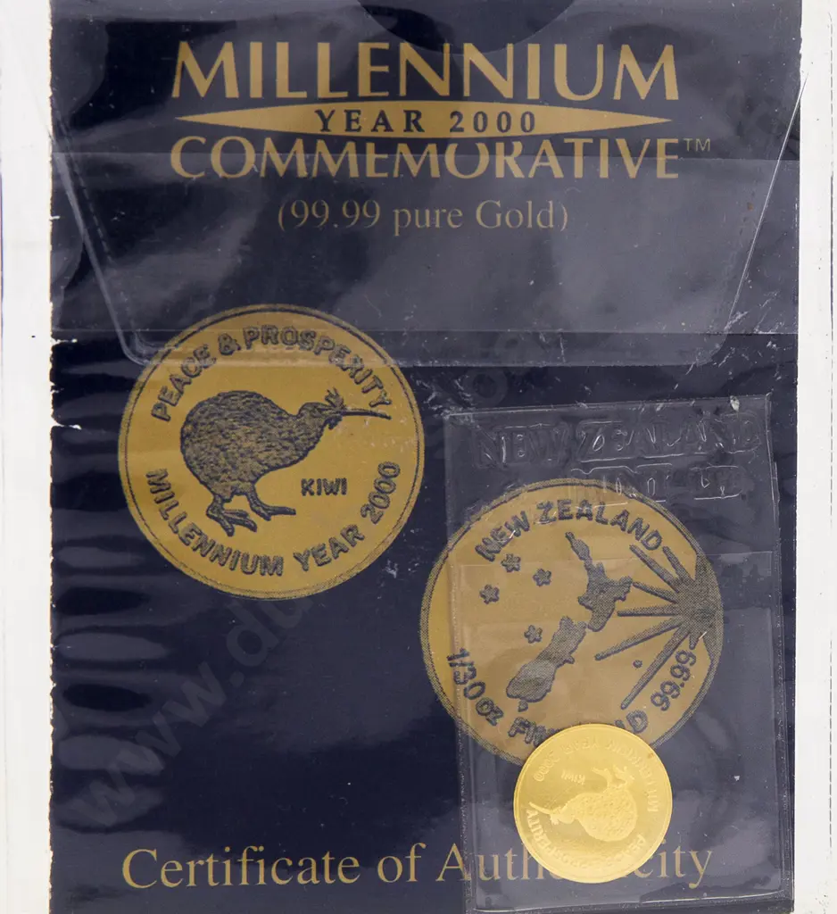 Millennium 2000 Gold Kiwi Image 1++