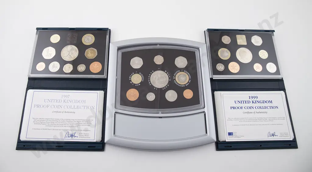 UK Proof Coin Collections Image 1++