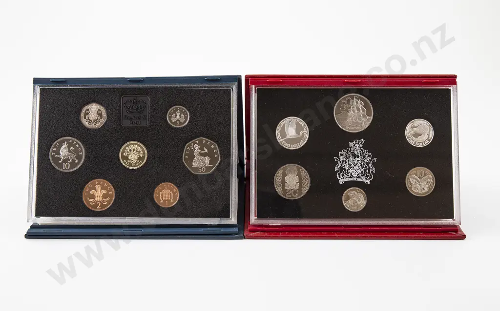 Two Proof Coin Sets Image 1++
