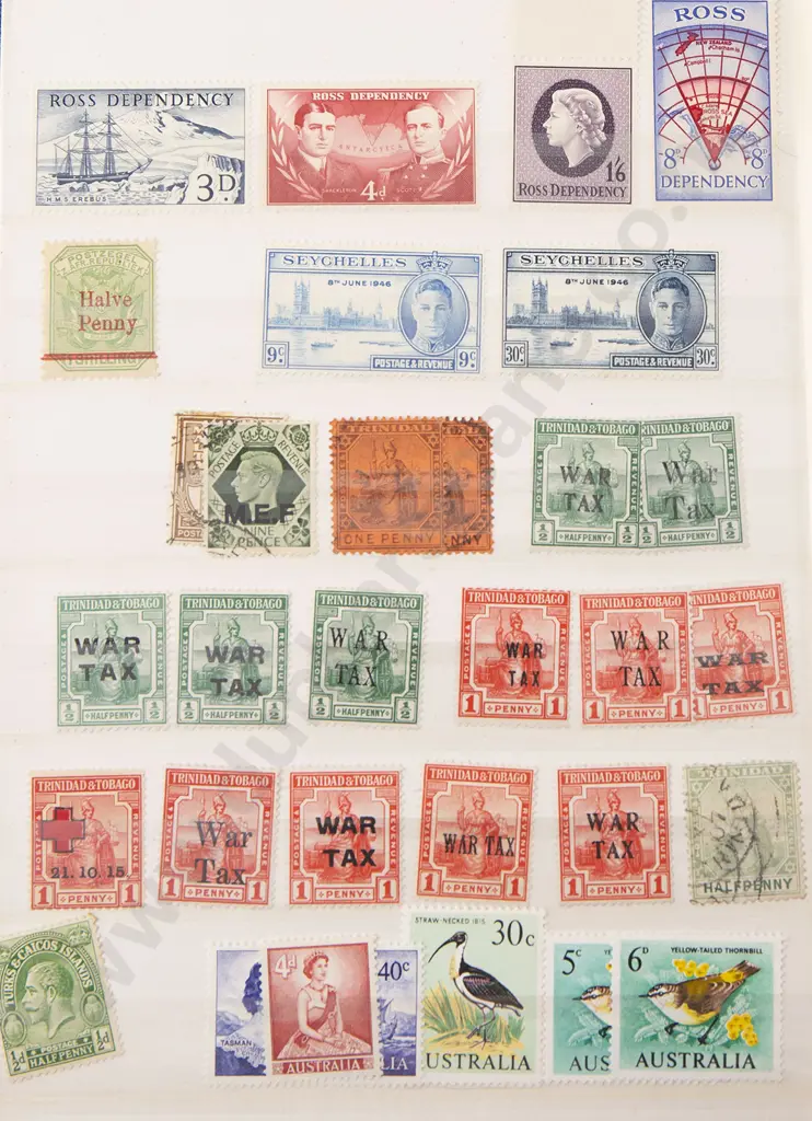 Five Vintage Stamp Albums Image 1++