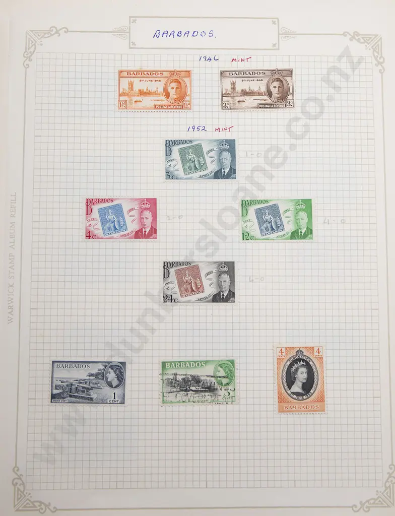 Five Vintage Stamp Albums Image 1++