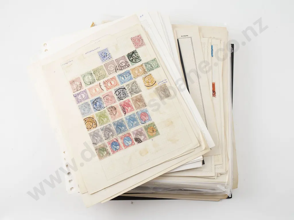 Large Qty Vintage Loose Album Pages Image 1++