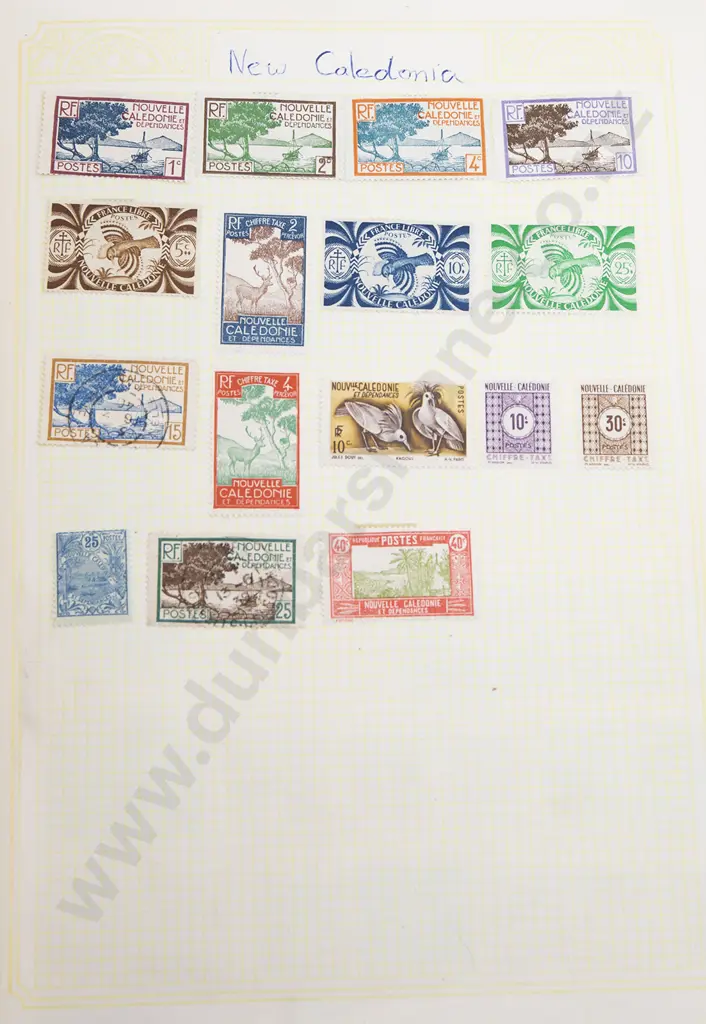 Four Vintage World Stamp Albums Image 1++