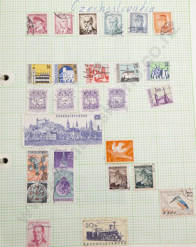 Five Vintage World Stamp Albums including China Image 1++