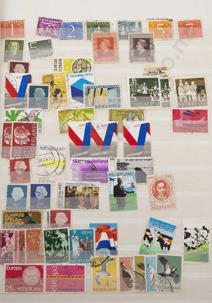Vintage World Stamp Album & Three Stock Book Albums Image 1++