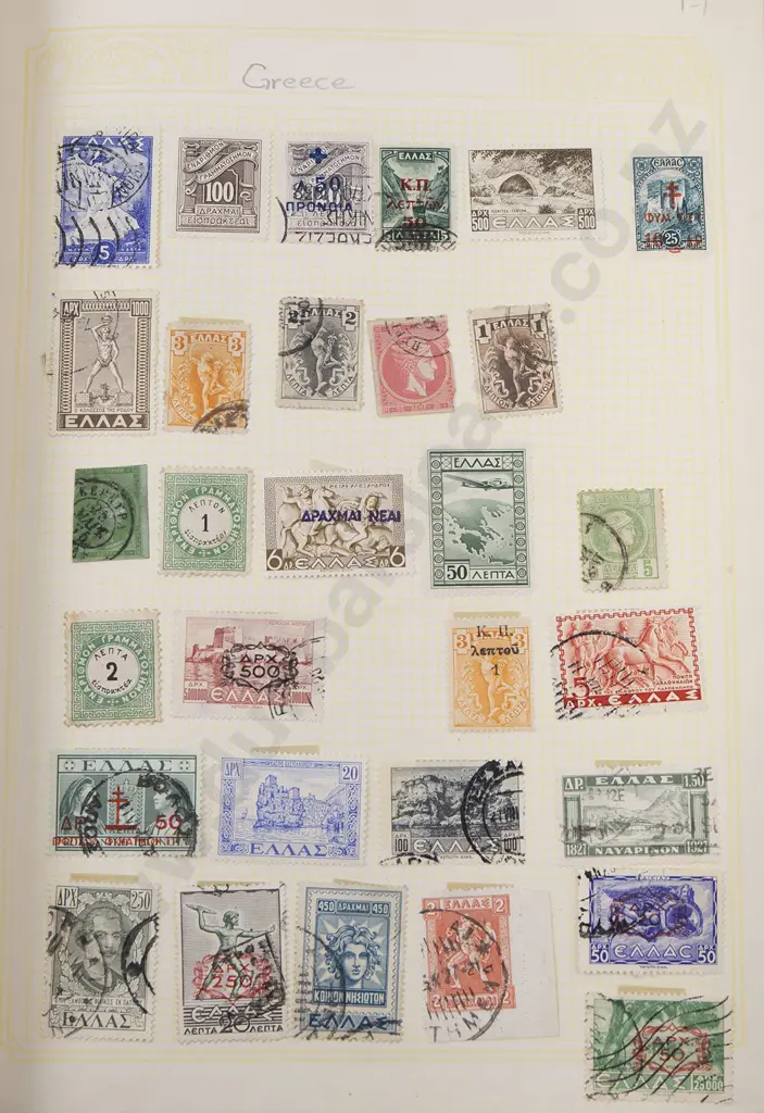 Four Vintage World Stamp Albums Image 1++
